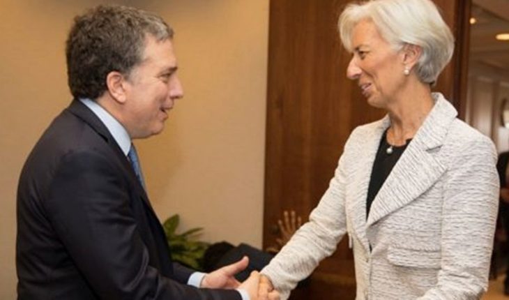 translated from Spanish: IMF: Dujovne meets Christine Lagarde
