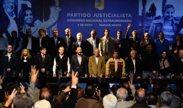 translated from Spanish: In search of the unit meets the National Congress of the PJ
