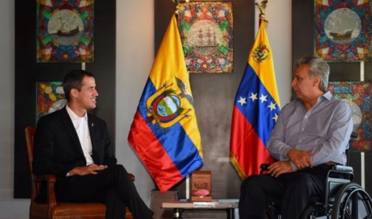 translated from Spanish: Juan Guaidó warns: “If I catch when you return to Venezuela will be a popular uprising”