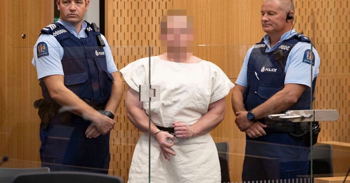 Masacre de Nueva Zelanda: El gesto neonazi del terrorista ante el Tribunal