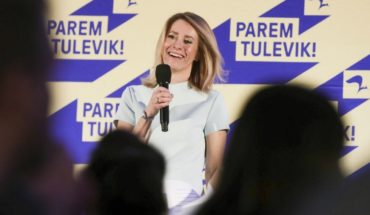 translated from Spanish: Match centre-right win elections in Estonia