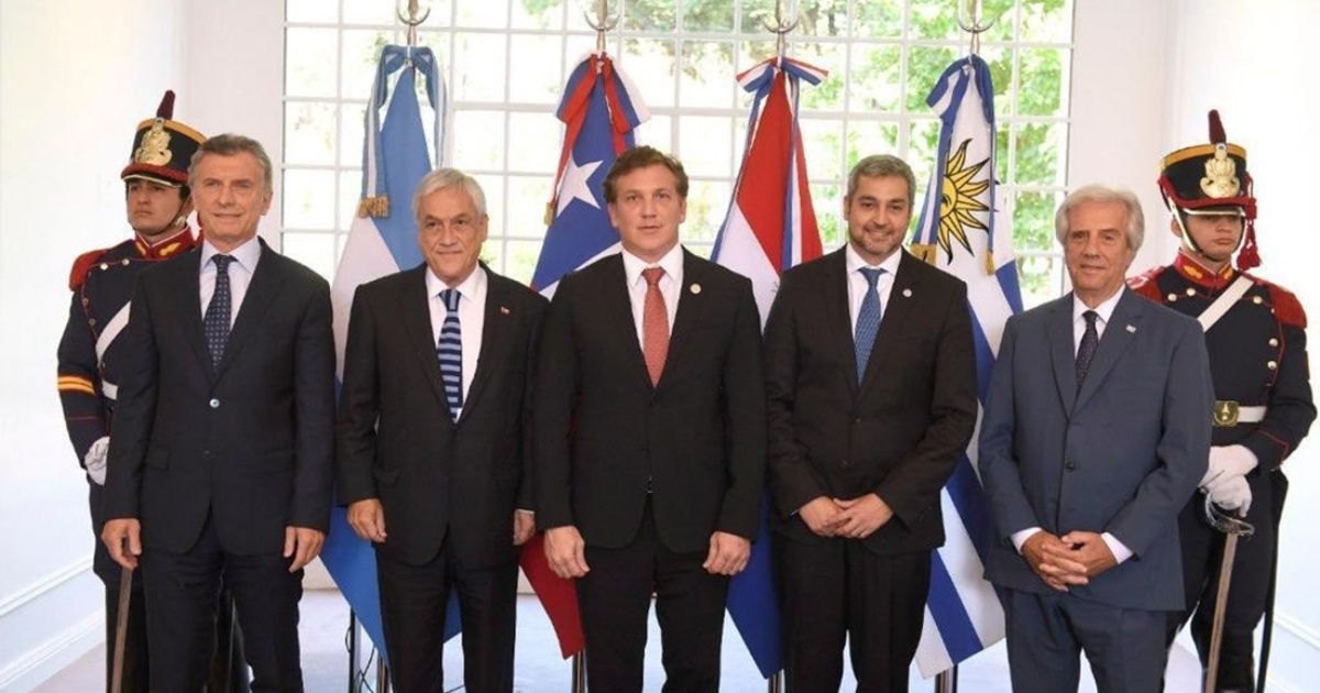 Mundial 2030: Macri recibió a los presidentes de Chile, Uruguay, Paraguay