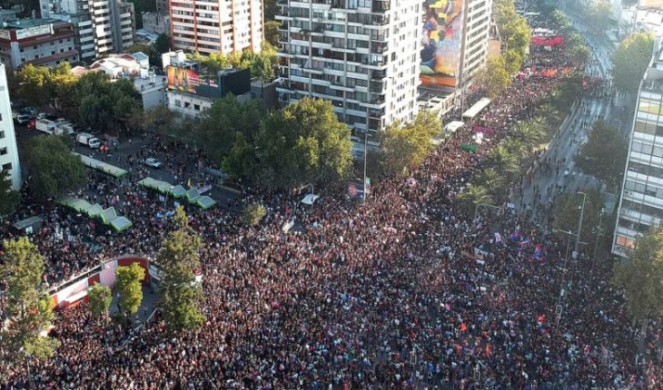 translated from Spanish: Observatory of gender and 8M: “all this human mass is supporting changes”