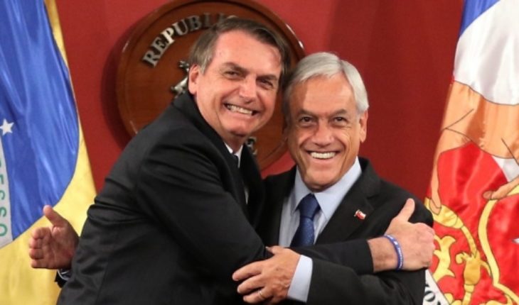 translated from Spanish: Piñera y Bolsonaro fijan hoja de ruta para impulsar relación Chile-Brasil