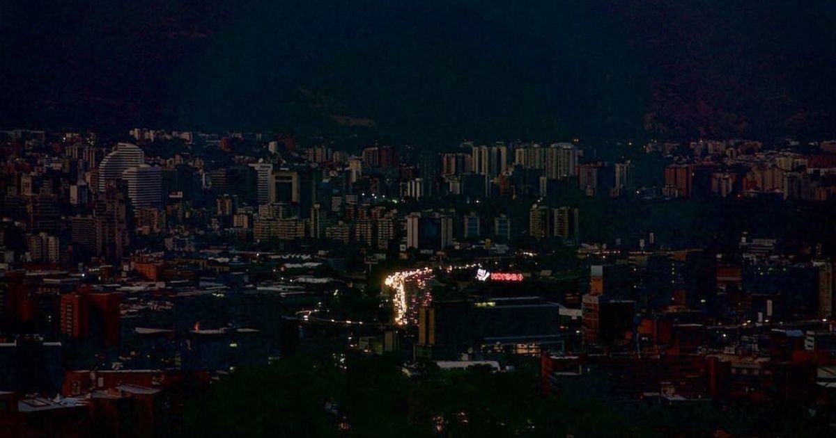 Power outage in almost all Venezuela: 20 of 23 affected States