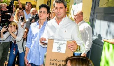 translated from Spanish: STEP in San Juan: Sergio Uñac is presented as a clear winner