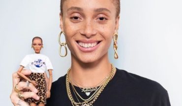 translated from Spanish: To commemorate women’s day to launch a Barbie of Adwoa Aboah