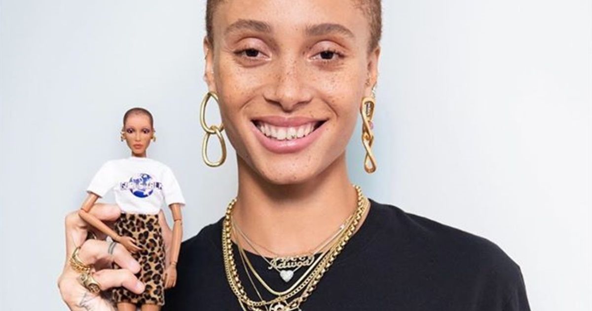To commemorate women's day to launch a Barbie of Adwoa Aboah