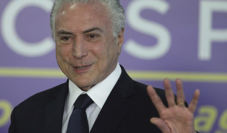 translated from Spanish: Tribunal ordenó liberar al ex presidente brasileño Michel Temer