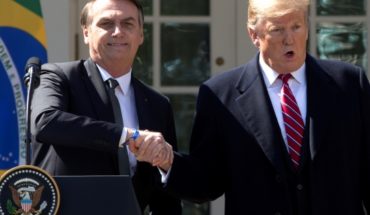 translated from Spanish: Trump y Bolsonaro ponen a prueba su relación