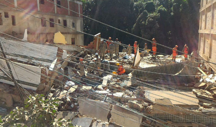 Derrumbe en Río de Janeiro deja cinco muertos