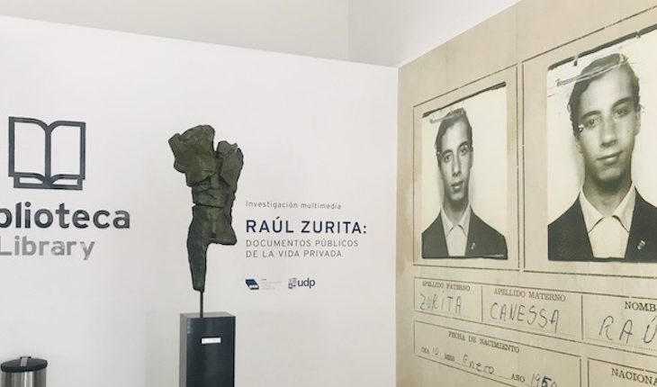 Exposición sigue las huellas de la vida del Premio Nacional de Literatura Raúl Zurita