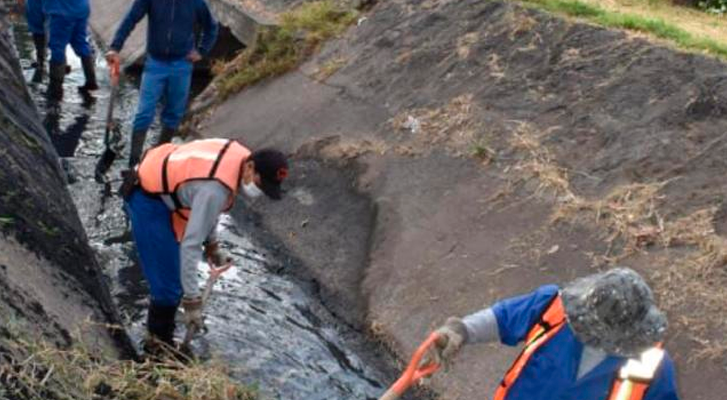 Gobierno de Morelia realiza limpieza y desazolve afín de evitar riesgos durante lluvias