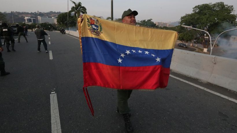 Guaidó aseguró que cuenta con el apoyo de un "grupo muy importante de militares"