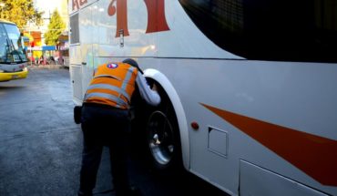 Inician masiva fiscalización en buses interurbanos por Semana Santa