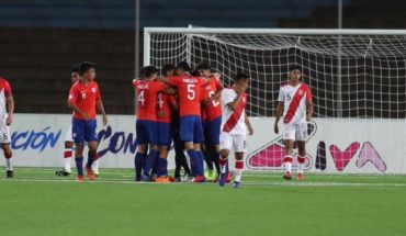 La Roja derrota a Perú y se afianza en liderato del Sudamericano Sub 17