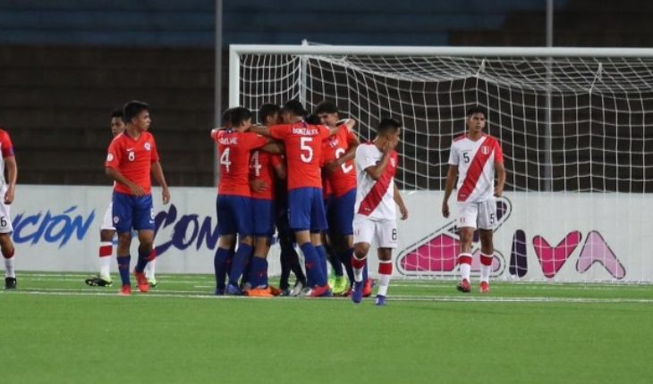 La Roja derrota a Perú y se afianza en liderato del Sudamericano Sub 17