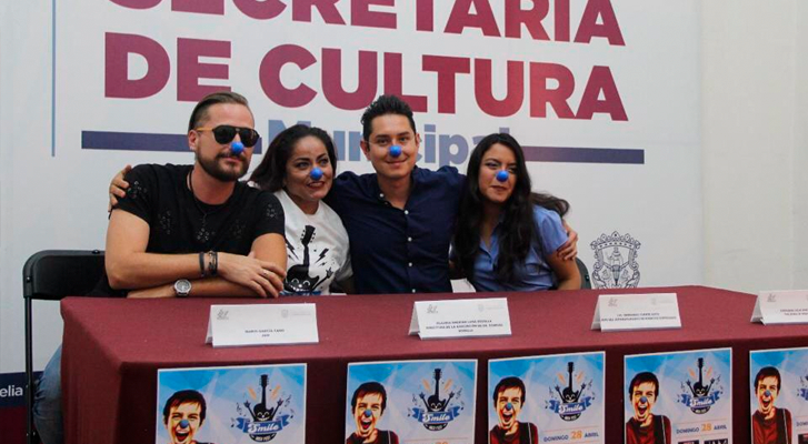 "Smile Rock Fest", llega a la Plaza de la Paz en Morelia, Michoacán