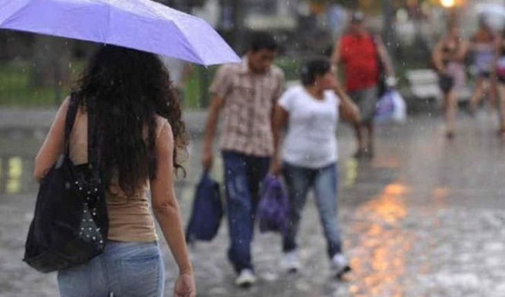 translated from Spanish: The MTF predicts rains for the northeast, east and southeast of Mexico