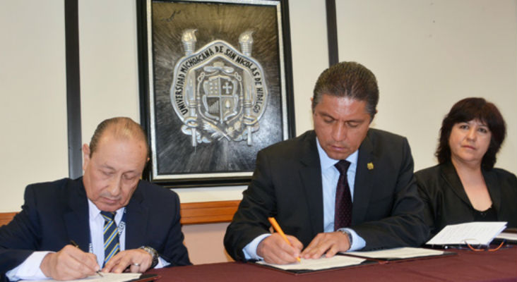 UMSNH e INEGI firman convenio de colaboración