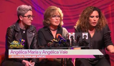 Video: Angélica María y Angélica Vale primera vez juntas | Vivalavi