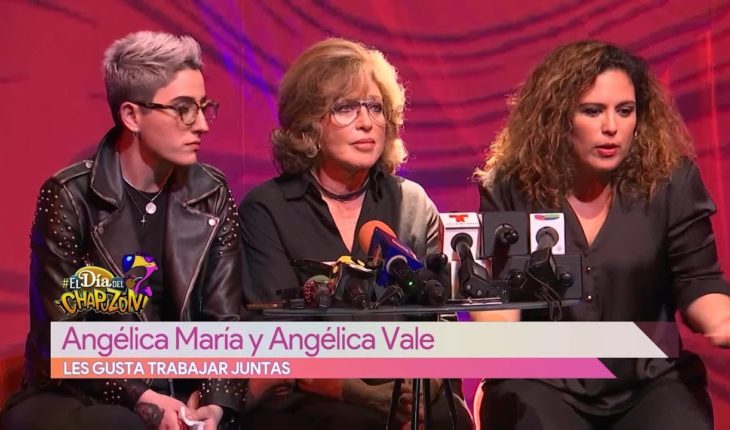 Video: Angélica María y Angélica Vale primera vez juntas | Vivalavi