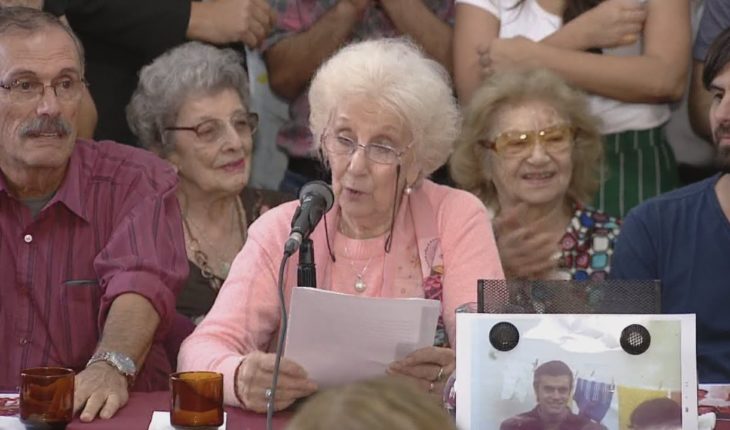 Video: El anuncio de Abuelas de Plaza de Mayo por la recuperación de la nieta 129
