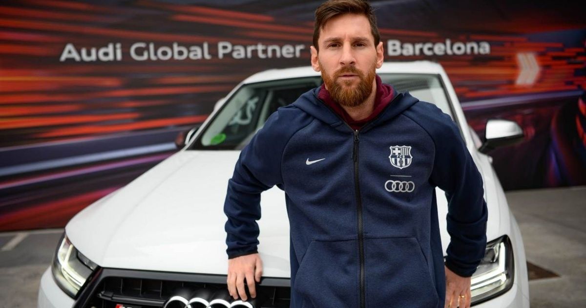 Audi delivered cars to the Barcelona players: did choose Messi?