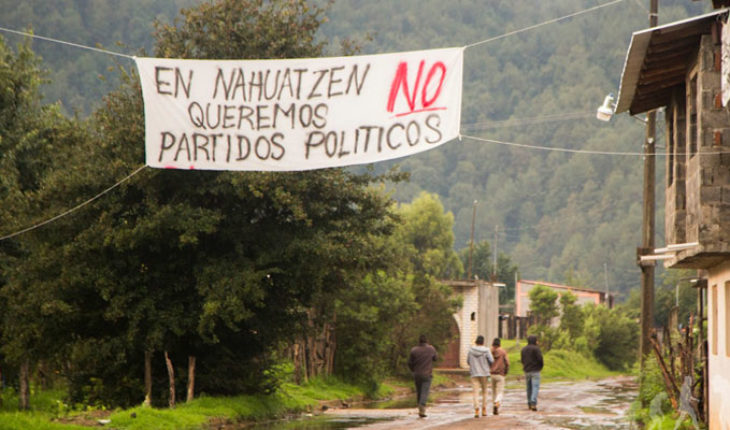 Los Concejos de Sevina, Comachuén y Nahuatzen piden desaparición de Poderes en Nahuatzen