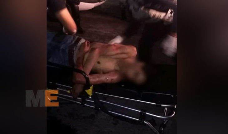 translated from Spanish: Death of the young man injured in a street fight during celebration of “toritos de petate”, in the colonia Eduardo Ruiz de Morelia
