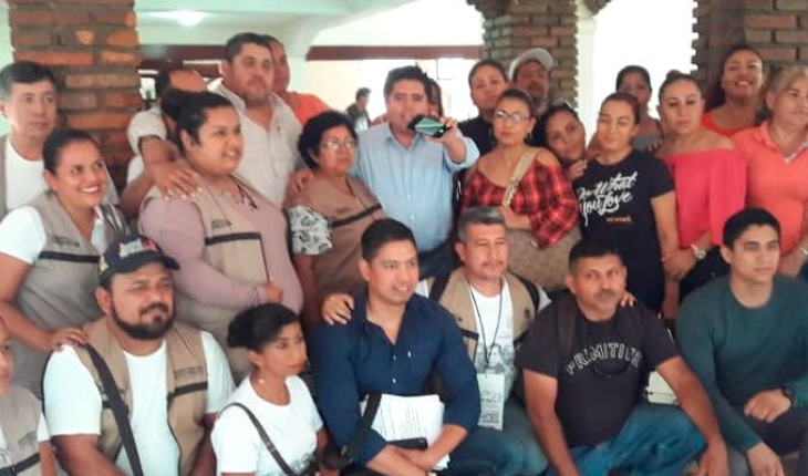 translated from Spanish: Employees of the “census of wellbeing’ require federal seats in Michoacán