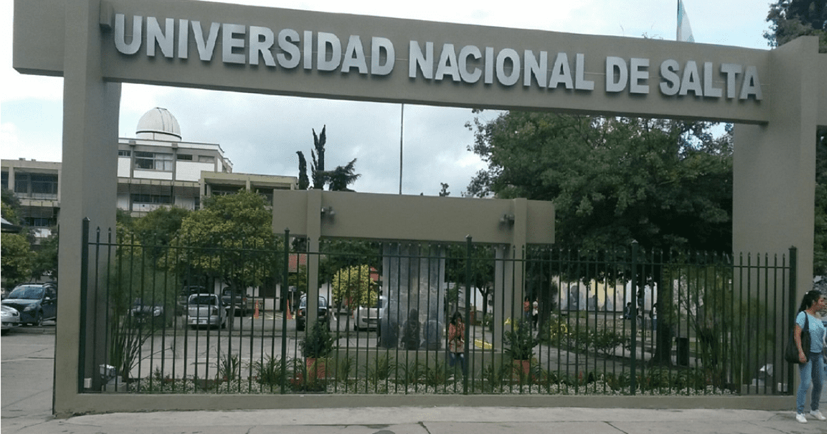 Fake attack at the National University of Salta on the election day