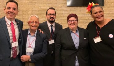 translated from Spanish: For the first time, the Vatican received representatives of the LGBT community