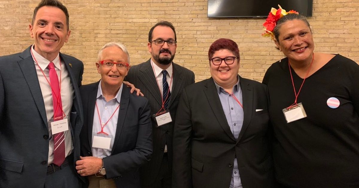 For the first time, the Vatican received representatives of the LGBT community