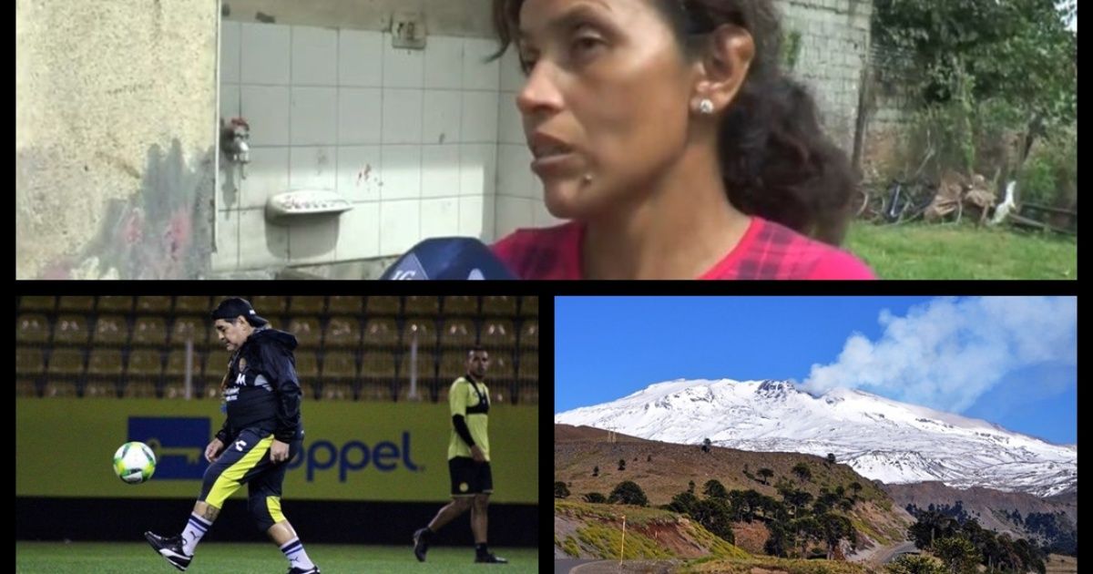 Hard story of mother in Tucumán, Maradona could let Dorados, alert by earthquakes in the Copahue volcano, and much more...