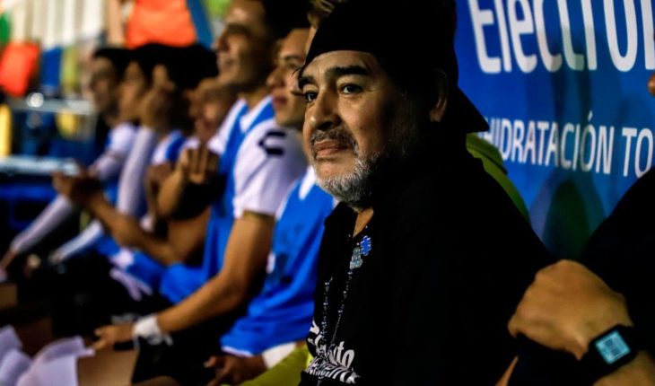 translated from Spanish: Maradona threatens to leave Golden on alleged errors arbitration