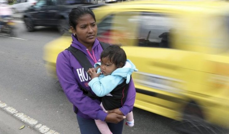 translated from Spanish: Migration affects migrant children Venezuelans: UNICEF