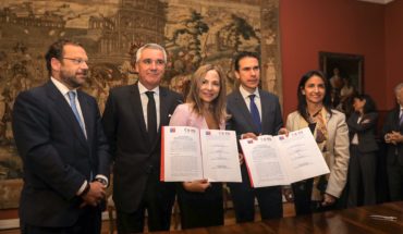 translated from Spanish: Ministry of women and gender equity signs agreement to increase female labour participation
