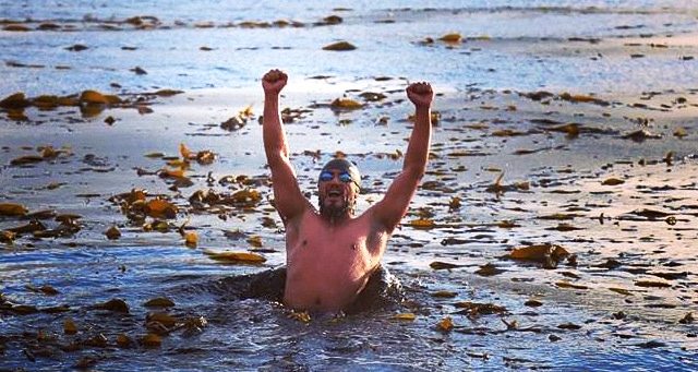 Puerto Natales swimmer wants to break record in Señoret channel