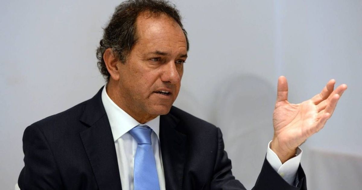 Scioli: "I will be a candidate against Cristina Kirchner or whoever"
