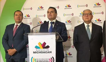 translated from Spanish: Silvano Aureoles sends message to Federal Government, calls for support to restructure the finances of Michoacán