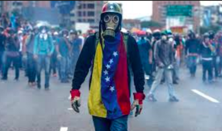 translated from Spanish: The President has the floor to avoid a military intervention in Venezuela