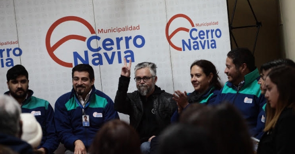The event that was not cancelled: Baradit was received with open arms in Cerro Navia