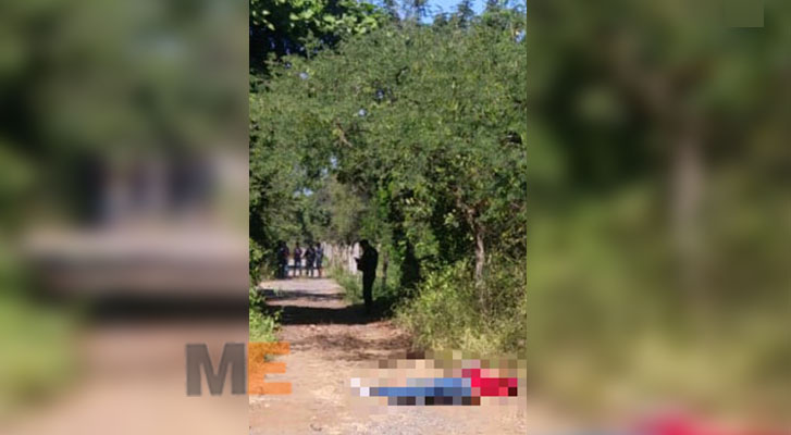 They located the body of a man "encobijado", Tuzantla, Michoacan