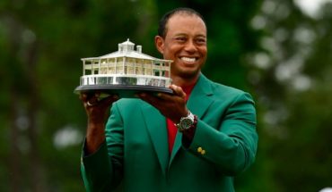translated from Spanish: Tiger Woods volvió a la gloria: es campeón del Masters de Augusta