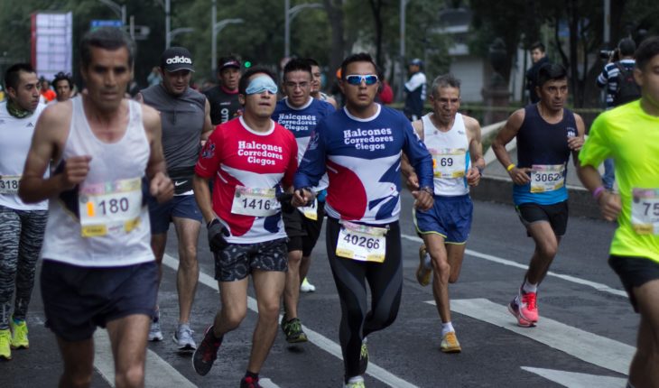 translated from Spanish: so will be the marathon of the CDMX