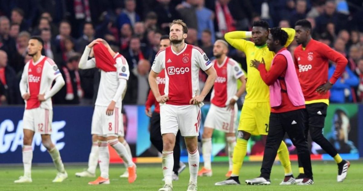 Ajax se desploma en la bolsa de valores al caer en Champions League