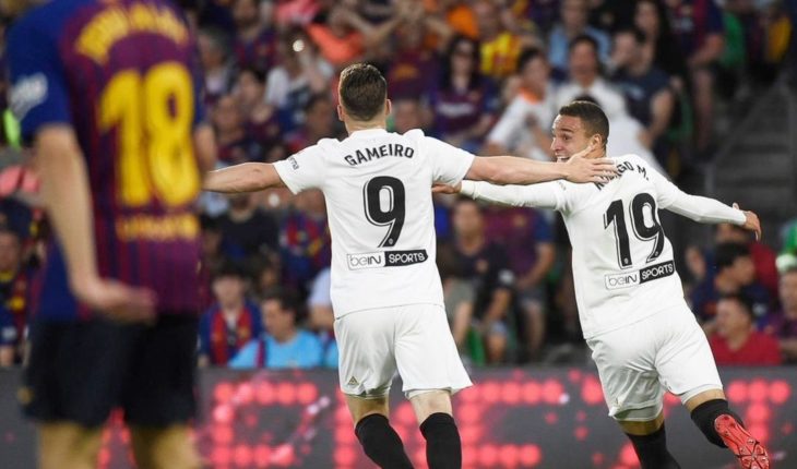 Barcelona vs Valencia: Los goles de Gameiro y Rodrigo que coronaron al equipo Ché en la Copa del Rey 2019