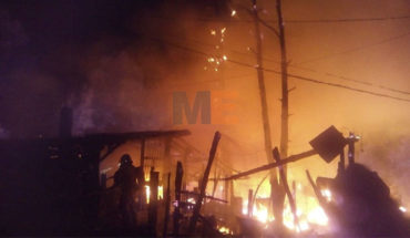 Colonia irregular en Pátzcuaro, Michoacán es consumida por incendio