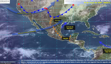 Continuará la onda de calor en gran parte de México, vientos fuertes en el Norte, Oriente y Península de Yucatán
